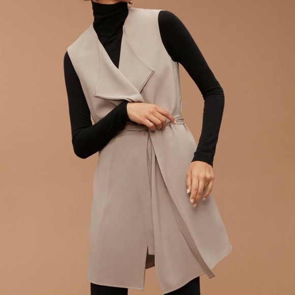 Aritzia Babaton Marcelo Black Vest - Picture 4 of 4